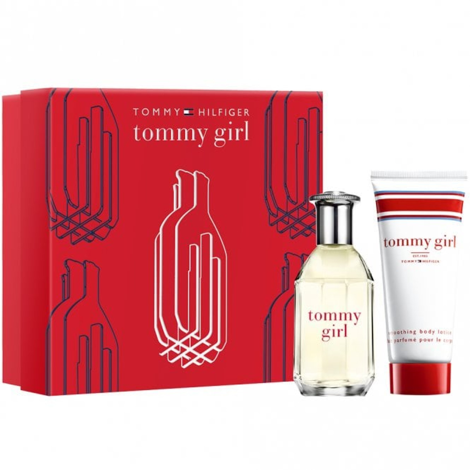 Туалетна вода в подарунковому наборі TOMMY HILFIGER TOMMY GIRL 50 ml + Body Lotion 100ml th01 (P-6910806231551)