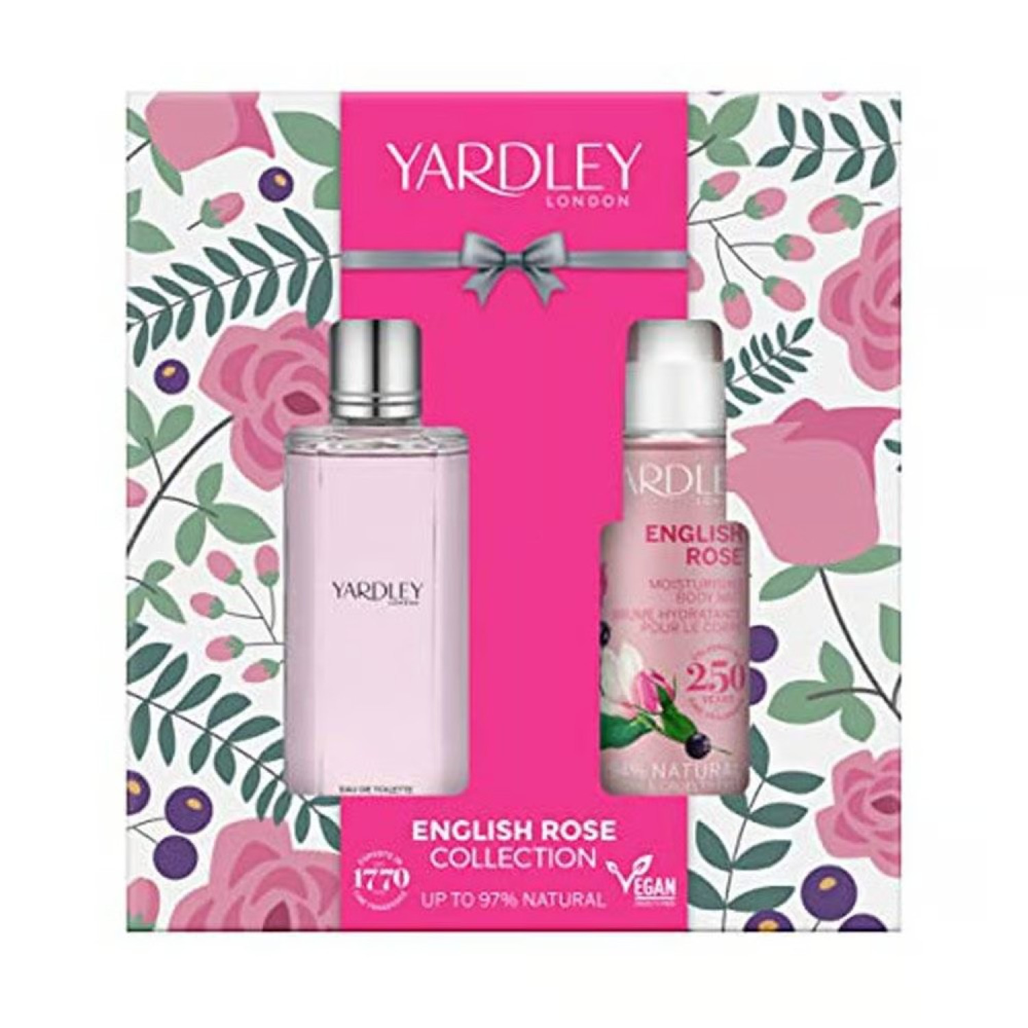 Набір подарунковий Yardley London ya02  English Rose 50+50 ml (P-6910806231571)