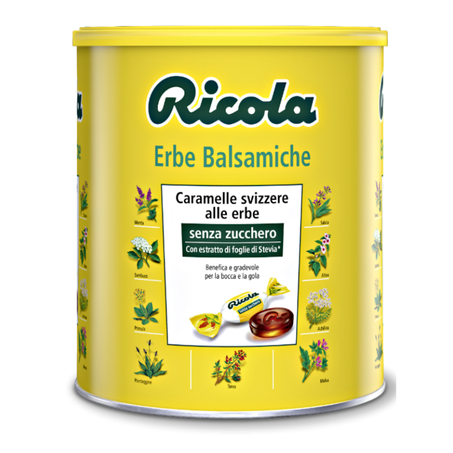 Льодяники Швейцарські трави ERBE BALSAMICHE Ricola 1кг T1003 (P-6910806231191)